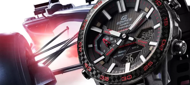 Sospensione ECB-2000 el reloj inspirado en la suspensión de un F1