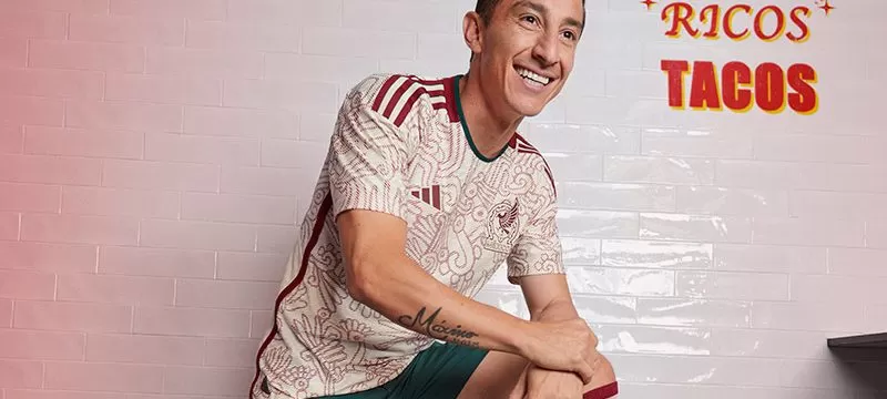 Jersey de visitante de México Qatar 2022 Guardado