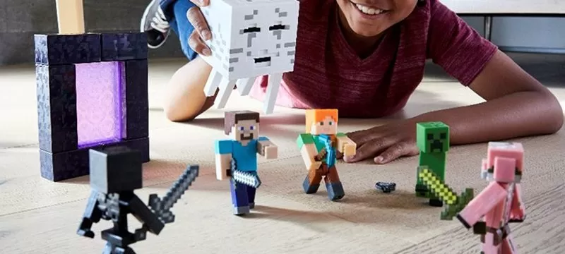 Minecraft Vanilla Fireball Ghast es la nueva aventura de Mattel