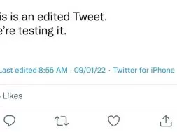 Twitter boton Editar Tweet