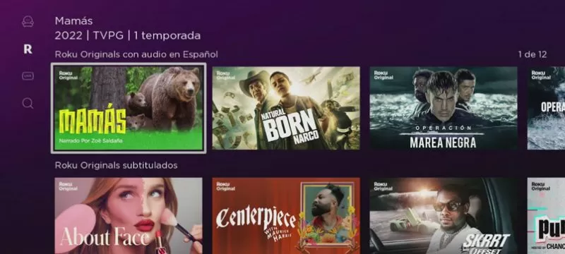 The Roku Channel y todo el contenido ya está disponible en México