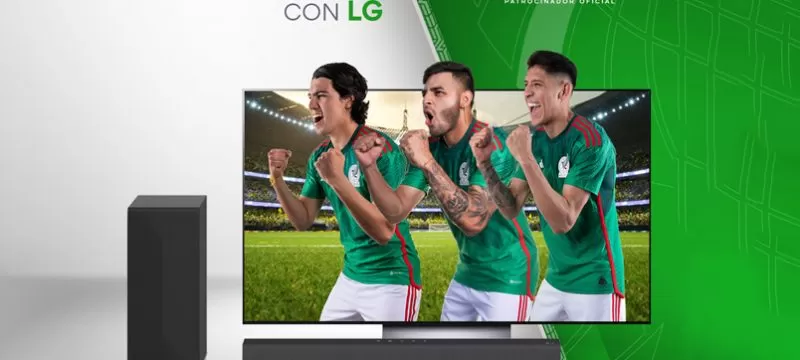 Copa Mundial de Catar 2022 con la mejor tecnología LG