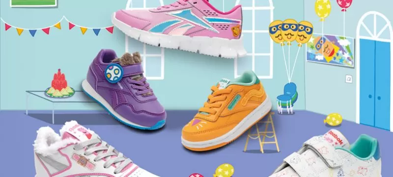 Tercera colección Reebok x Peppa Pig