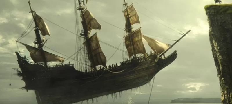 Peter Pan y Wendy barco